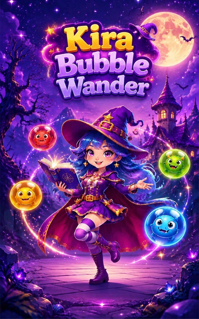 Kira Bubble Wander gameplay